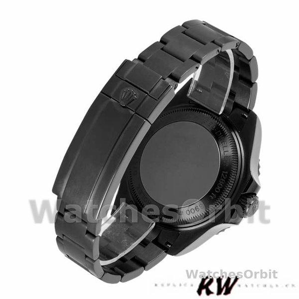 Replica Rolex Sea-Dweller Deepsea 44 mm Uomo-116660-PVD/DLC Quadrante Nero Acciaio Inox Rivestito Nero