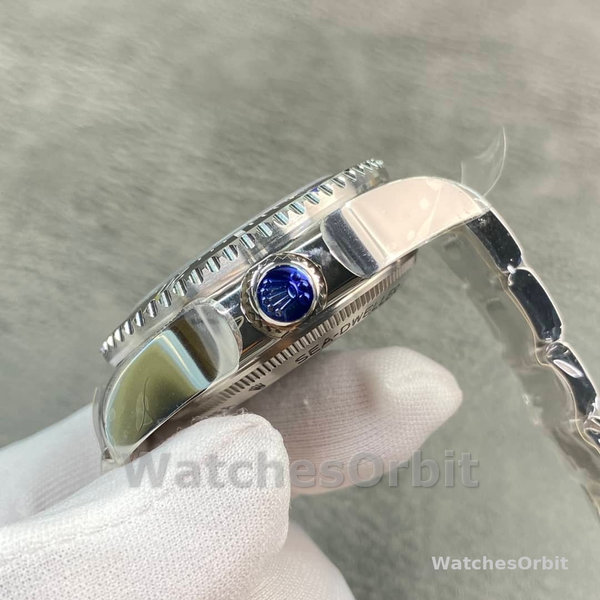 Replica Rolex Sea-Dweller Deepsea 44 mm Uomo-116660-Acciaio inossidabile-Comparto blu Blu