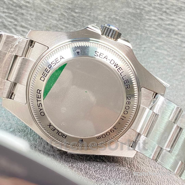 Replica Rolex Sea-Dweller Deepsea 44 mm Uomo-116660-Acciaio inossidabile-Comparto blu Blu