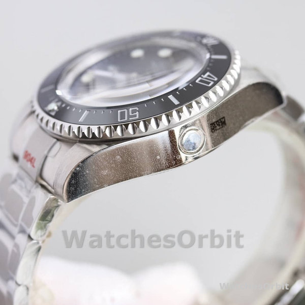 Replica Rolex Sea-Dweller Deepsea 44mm Uomo-136660 0005-Acciaio inossidabile-Comparatore nero/Blu Blu Blu