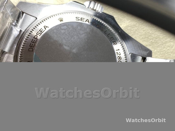 Replica Rolex Sea-Dweller Deepsea 44mm Uomo-136660 0005-Acciaio inossidabile-Comparatore nero/Blu Blu Blu