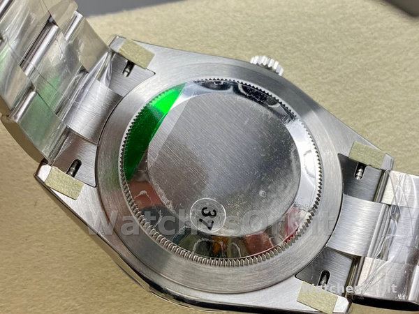 Replica Rolex Explorer-124270 0001 unisex, 36 mm, acciaio inossidabile, quadrante nero Nero