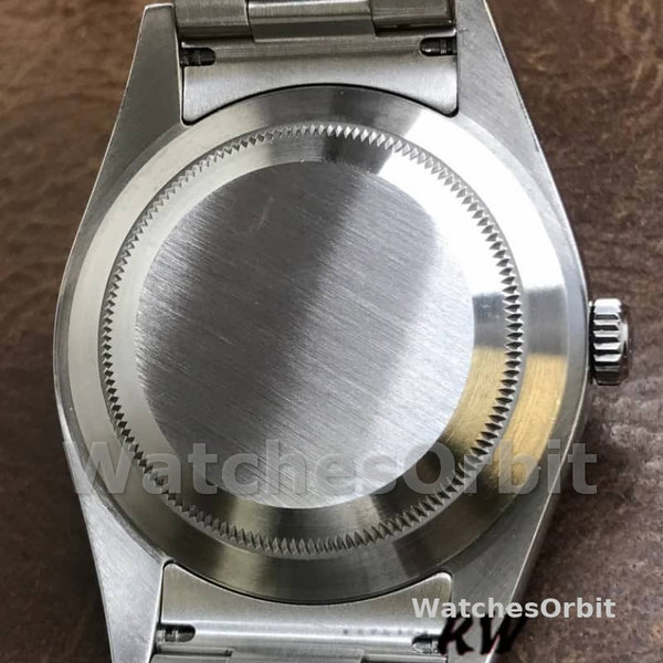 Replica Rolex Explorer 39 mm Uomo-214270-Acciaio inossidabile-Comparto nero Nero