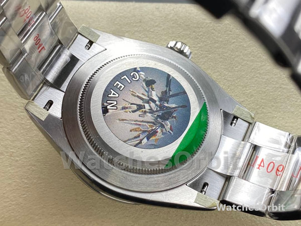 Replica Rolex Explorer-224270 da uomo, 40 mm, acciaio inossidabile, quadrante nero, nero
