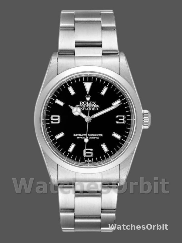 Rolex Explorer SRL156 14270 Stainless Steel Black Dial 36MM Mens Replica Watch