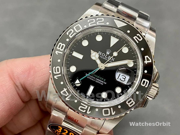 Rolex GMT-Master II 116710LN Black Dial Stainless steel case 40mm Mens Replica Watch