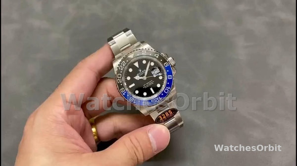 Replica Rolex GMT-Master II 126710BLNR 0003 Black Dial Stainless Steel 40MM Herren Replica Uhr