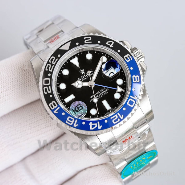 Rolex GMT-Master II 126710BLNR Black Dial Batman Bezel 40MM Mens Replica Watch