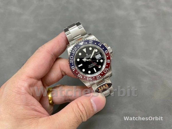 Replica Heren Rolex GMT-Master II-126710BLRO 0002, Zwart