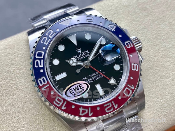 Replica Heren Rolex GMT-Master II-126710BLRO 0002, Zwart