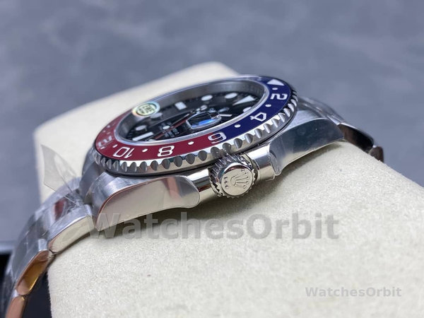 Replica Heren Rolex GMT-Master II-126710BLRO 0002, Zwart
