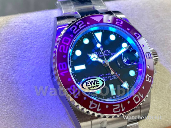 Replica Heren Rolex GMT-Master II-126710BLRO 0002, Zwart