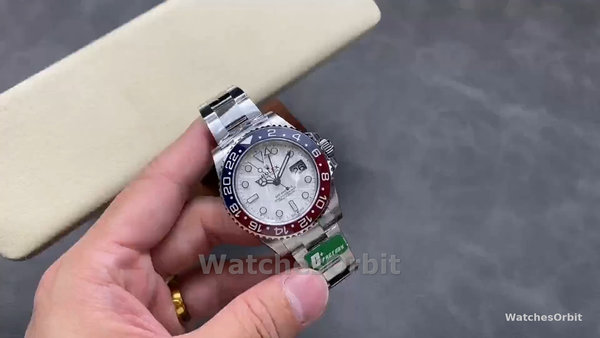 Men's Rolex GMT‑Master II-126719 0002, 40mm, White Gold, Meteorite Grey Dial, Men’s Meteorite Grey