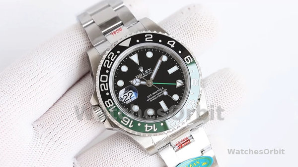 Replica Rolex GMT-Master II 126720 VTNR Black Dial 40MM Herren Replica Uhr