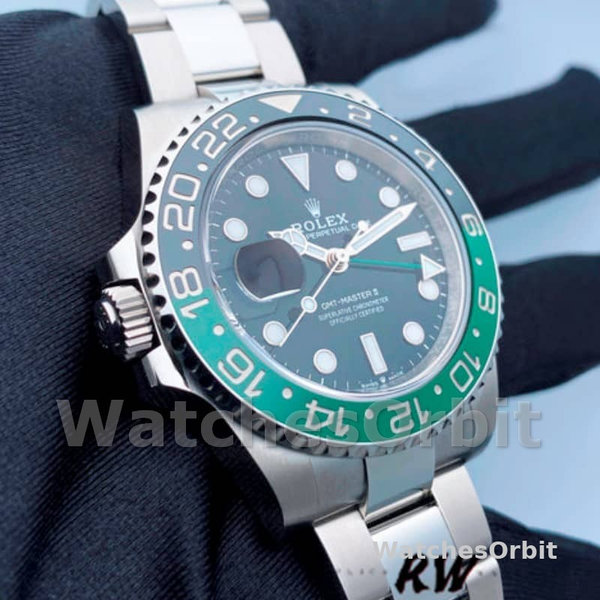 Replica Rolex GMT-Master II 126720 VTNR Black Dial 40MM Herren Replica Uhr Präzise Verarbeitung