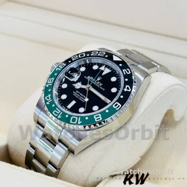 Replica Rolex GMT-Master II 126720 VTNR Black Dial 40MM Herren Replica Uhr Präzise Verarbeitung
