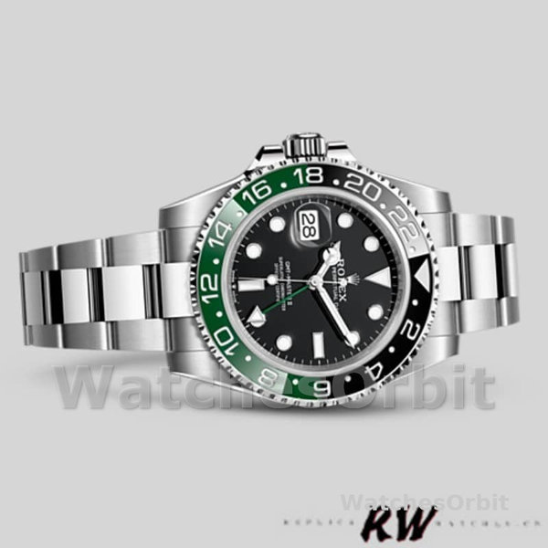 Replica Rolex GMT-Master II 126720 VTNR Black Dial 40MM Herren Replica Uhr Präzise Verarbeitung