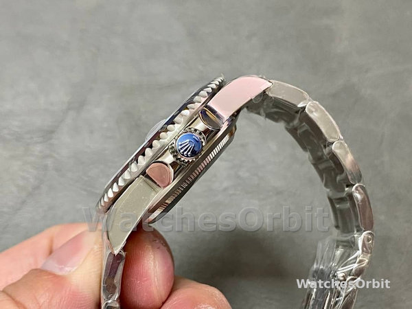 Mens Rolex GMT‑Master II-16710, 40mm, Black Dial, Blue Red Pepsi Bezel, Men’s Black Replica Watch Image