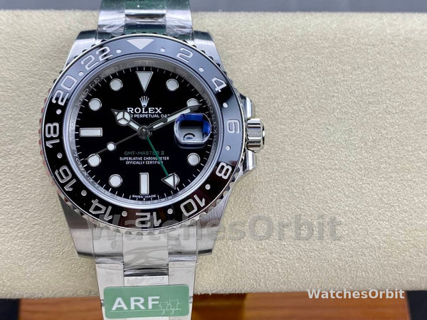 Rolex GMT-Master II 40mm Black Bezel 116710LN Men's Watch