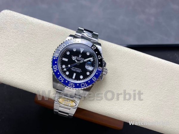 Replica Rolex GMT-Master II 40mm Heren-116710BLNR-Zwarte wijzerplaat Zwart