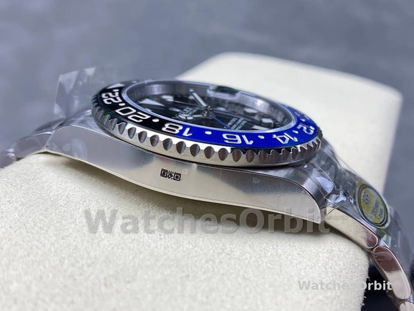 Replica Rolex GMT-Master II 40mm Heren-116710BLNR-Zwarte wijzerplaat Zwart