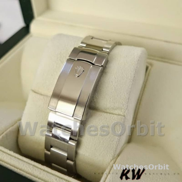 Replica Rolex Milgauss 40mm Heren-116400-Roestvrij Staal-Zwarte Wijzerplaat Zwart