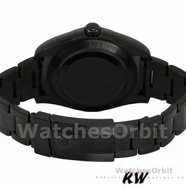 Replica Rolex Milgauss 40mm Uomo-116400GV-Cristallo verde-Acciaio inossidabile/PVD-Comparto nero Nero