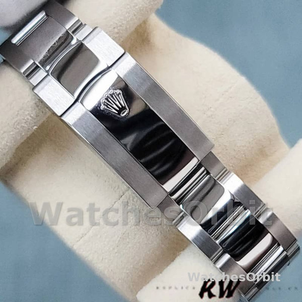 Replica Rolex Milgauss 40 mm Uomo-116400GV-Acciaio inossidabile-Z-Comparatore blu Z-blu