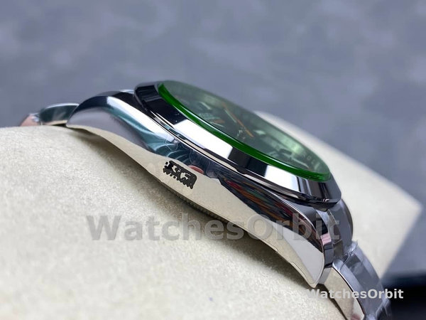 Replica Rolex Milgauss 40 mm Uomo-116400GV-Acciaio inossidabile-Z-Comparatore blu Z-blu