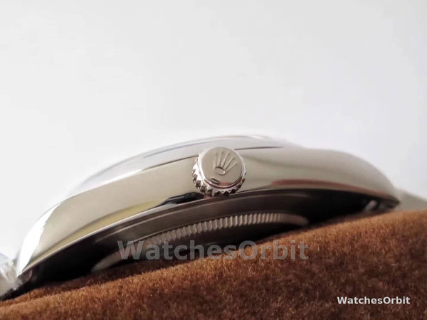 Replica Rolex Oyster Perpetual-114300 0001 da uomo, 39 mm, grigio