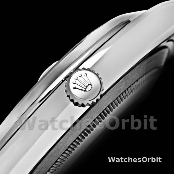 Mens Rolex Oyster Perpetual 39mm Mens-114300-Black Dial Black Replica Image
