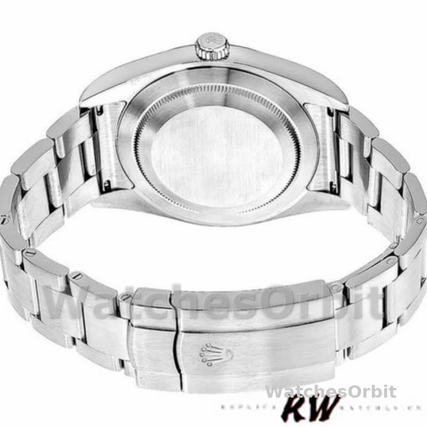 Mens Rolex Oyster Perpetual 39mm Mens-114300-Black Dial Black Replica Image