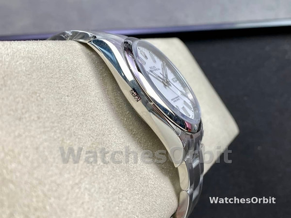 Mens Rolex Oyster Perpetual 39mm Mens-114300-White Dial White Replica Image
