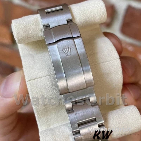 Replica Rolex Oyster Perpetual 36 mm Unisex-116000-Rhodium Quadrante grigio Unisex-116000-Rhodium Quadrante grigio