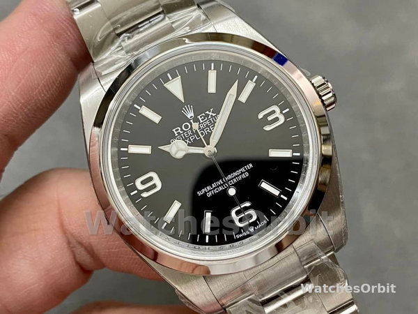 Rolex Oyster Perpetual 177200 Black Arabic Dial Domed Bezel 31mm Lady Replica Watch