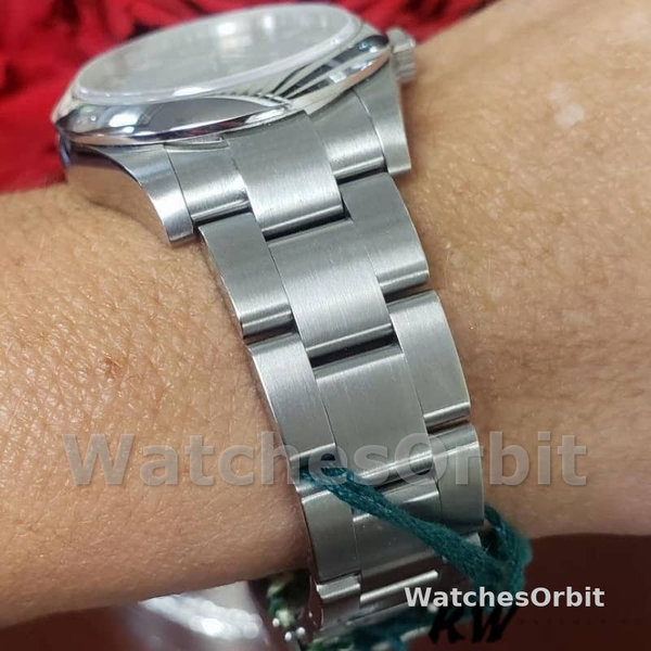 Womens Rolex Oyster Perpetual 31mm Womens-177200-Grape Red Dial Grape Red Replica Image