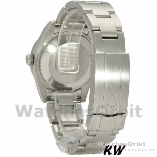 Replique Rolex Oyster Perpetual 31mm Femme-177210-Silver Maxi Arabic Dial Argenté