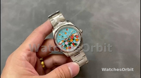 Replica Rolex Oyster Perpetual 36-m126000 da donna, quadrante blu da donna