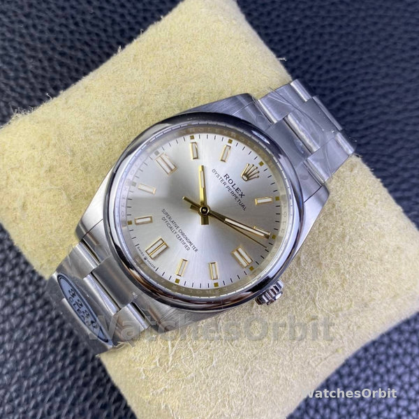 Replica Rolex Oyster Perpetual 36-126000 da donna, Oystersteel, Quadrante argento da donna