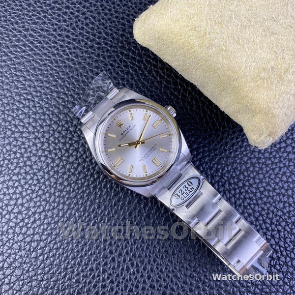 Replica Rolex Oyster Perpetual 36-126000 da donna, Oystersteel, Quadrante argento da donna