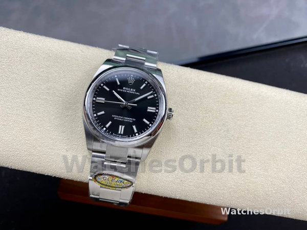 Replica Rolex Oyster Perpetual 36-126000 0002 da donna, Oystersteel, quadrante nero