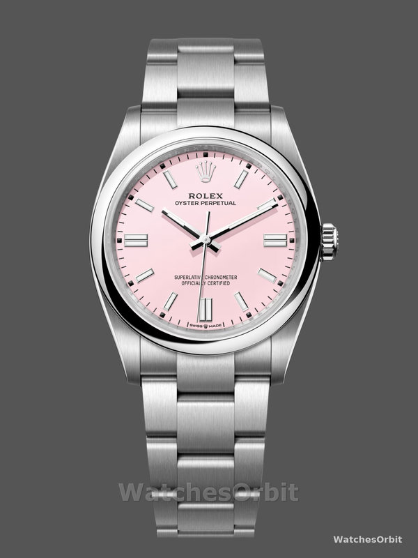 Rolex Oyster Perpetual 36 Oystersteel Pink Dial 126000 0008 Women's Watch