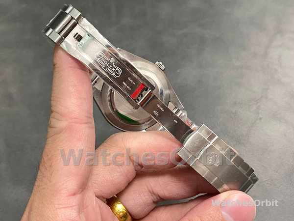 Replica Rolex Datejust 41-126333 0015 voor heren, tweekleurig staal, wijzerplaat met witte index, oesterwit