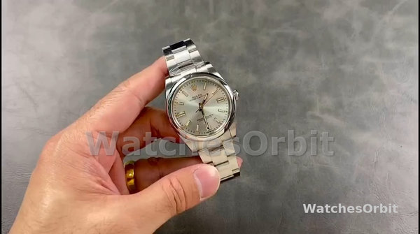 Unisex's Rolex Day Date 36-128235 0070, 36mm, Everose Gold, White Roman, White