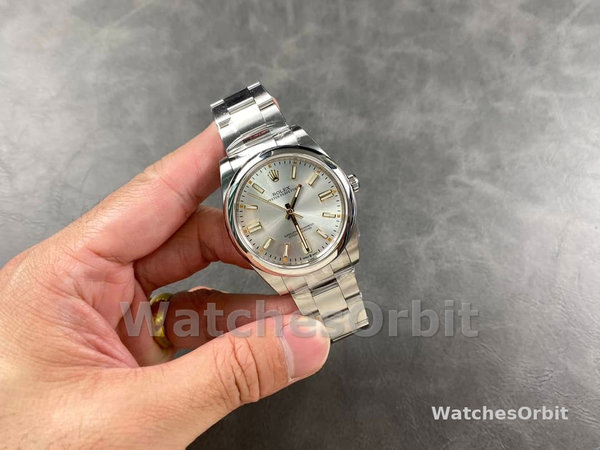 Unisexs Rolex Day Date 36-128235 0070, 36mm, Everose Gold, White Roman, White Replica Image