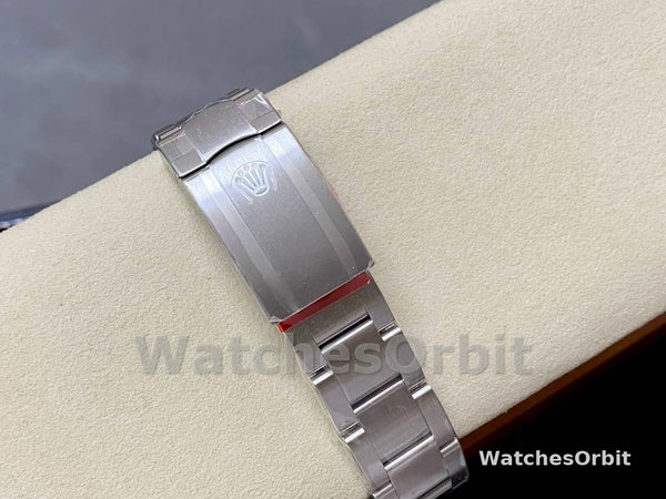 Replica Rolex Oyster Perpetual-124300, Oystersteel, Quadrante giallo Uomo Quadrante giallo