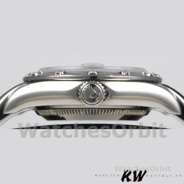 Replica Rolex Pearlmaster 29 mm Donna-80319-MOP Quadrante di Diamanti Lusso