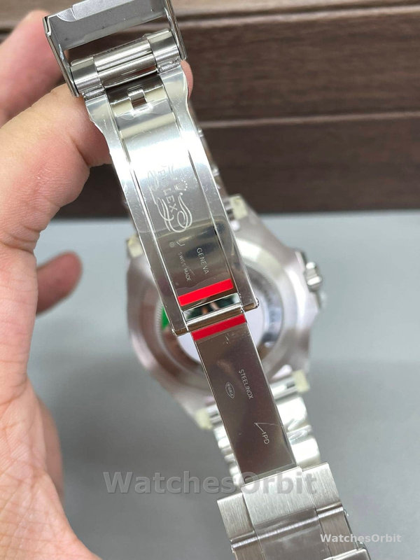 Replica Rolex Sea-Dweller 43 mm Uomo-126600-Acciaio inossidabile-Comparatore nero Nero