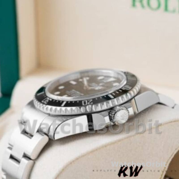 Replica Rolex Sea-Dweller 40 mm Uomo-116600 0001-Comparto nero Nero