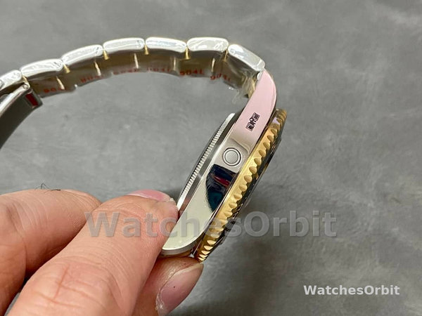 Replica Rolex Day Date 36-128236 0018, quadrante blu ghiaccio Quadrante blu ghiaccio